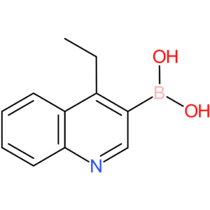 boronic acid, b-(4-ethyl-3-quinolinyl)-