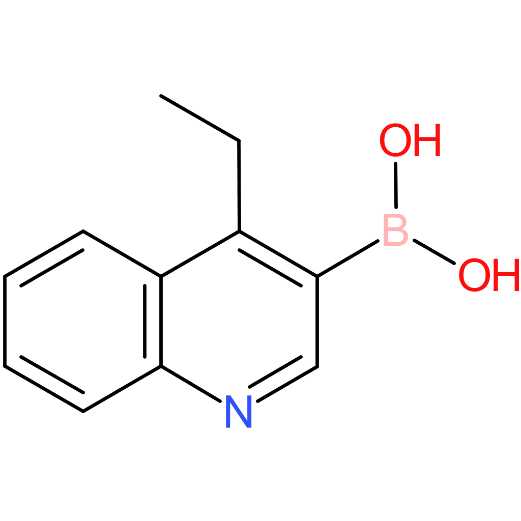 boronic acid, b-(4-ethyl-3-quinolinyl)-