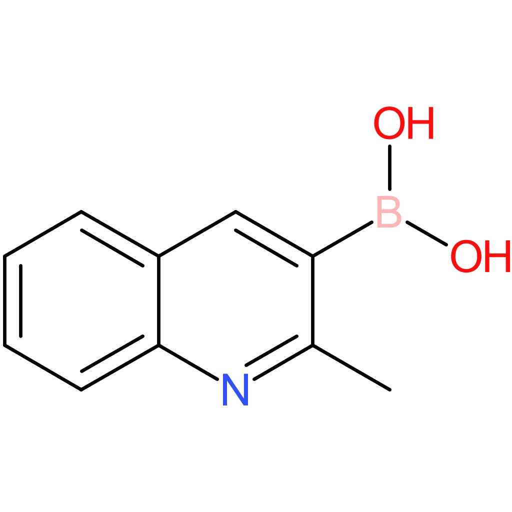 boronic acid, b-(2-methyl-3-quinolinyl)-