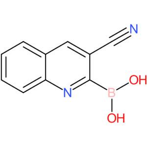 boronic acid, b-(3-cyano-2-quinolinyl)-