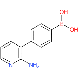boronic acid, b-[4-(2-amino-3-pyridinyl)phenyl]-