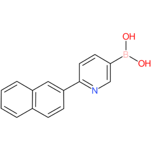boronic acid, b-[6-(2-naphthalenyl)-3-pyridinyl]-