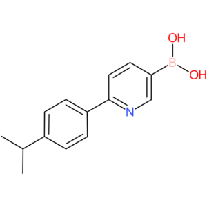 boronic acid, b-[6-[4-(1-methylethyl)phenyl]-3-pyridinyl]-