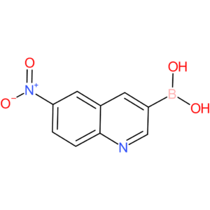 boronic acid, b-(6-nitro-3-quinolinyl)-