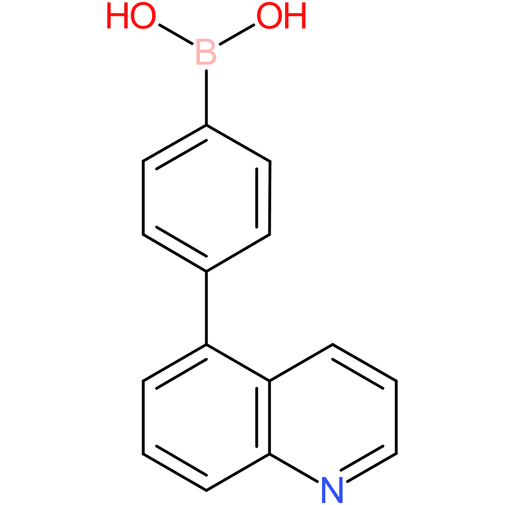 boronic acid, b-[4-(5-quinolinyl)phenyl]-