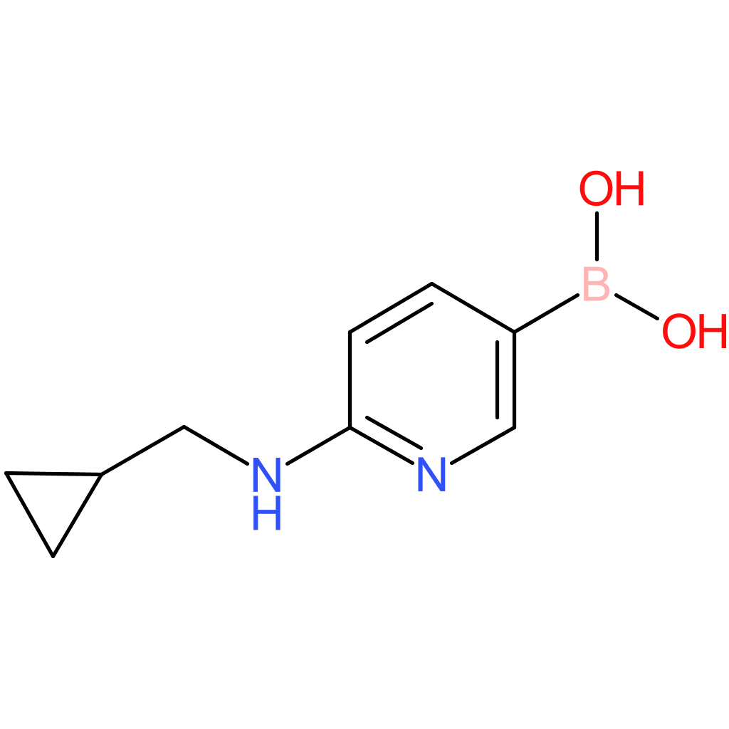 (6-[(cyclopropylmethyl)amino]pyridin-3-yl)boronic acid