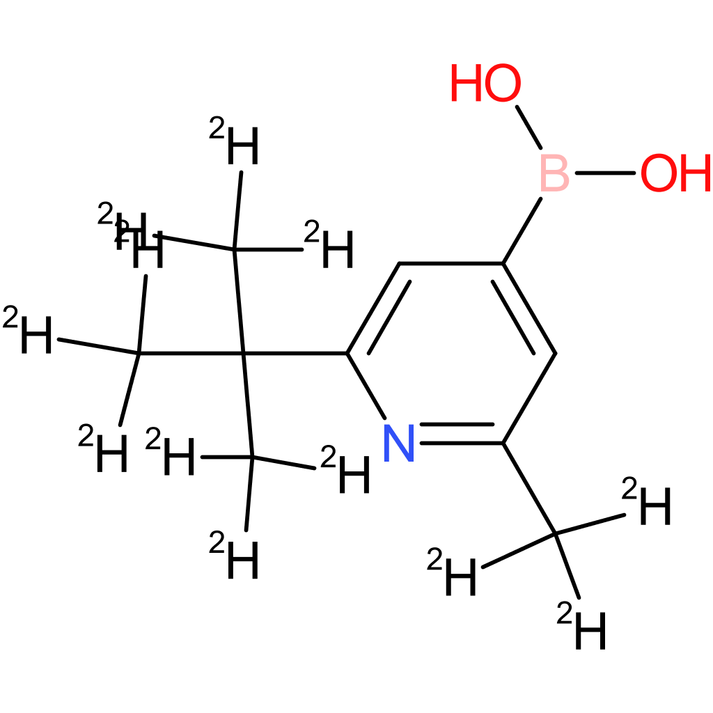 [2-methyl-6-(tert-butyl)-d12]-pyridine-4-boronic acid
