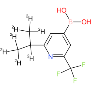 2-(iso-propyl-d7)-6-trifluoromethylpyridine-4-boronic acid