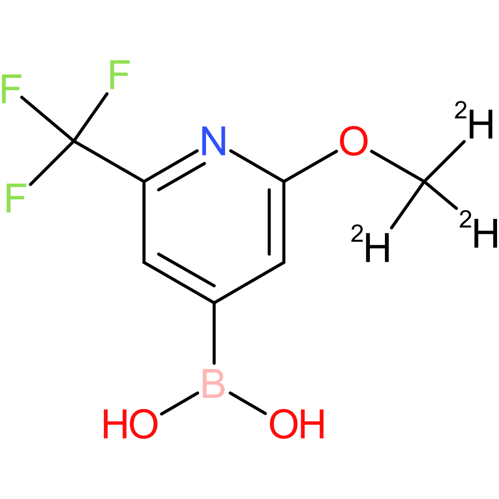 2-(methoxy-d3)-6-trifluoromethylpyridine-4-boronic acid