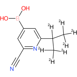 2-(iso-propyl-d7)-6-cyanopyridine-4-boronic acid