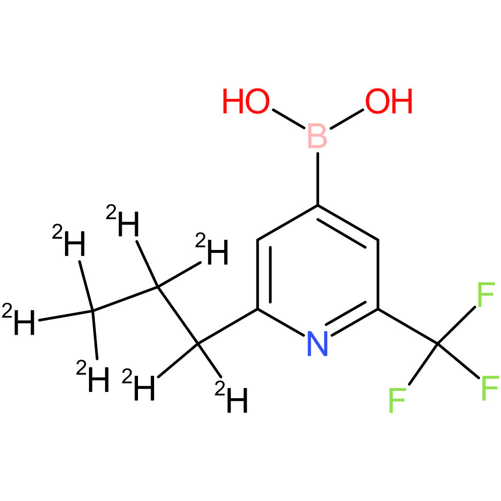 2-(n-propyl-d7)-6-trifluoromethylpyridine-4-boronic acid