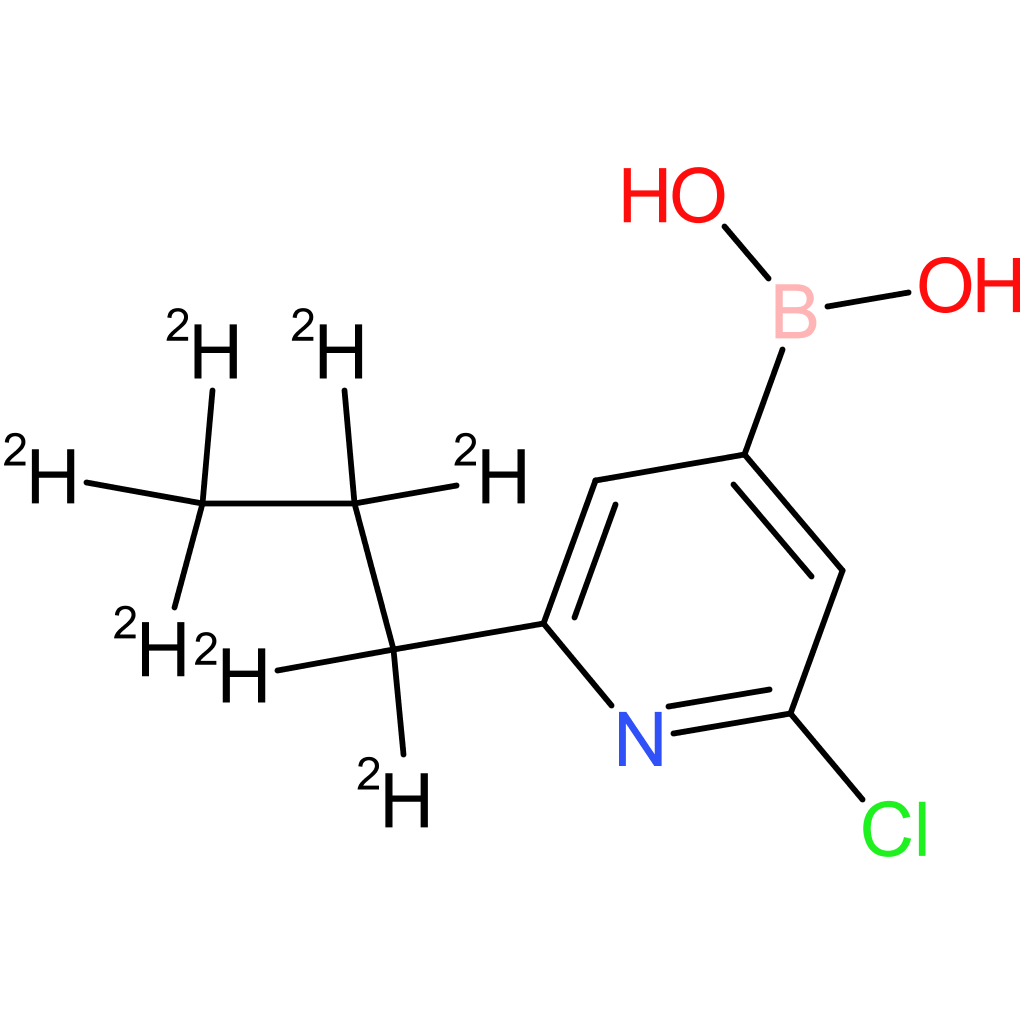 2-chloro-6-(n-propyl-d7)-pyridine-4-boronic acid