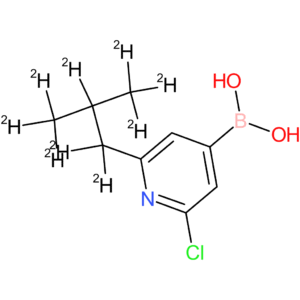 2-chloro-6-(iso-butyl-d9)-pyridine-4-boronic acid