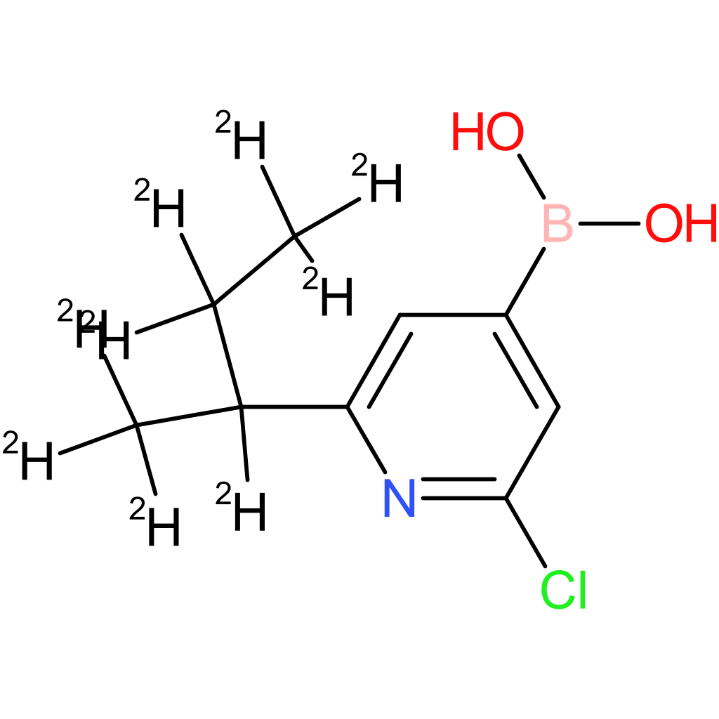 2-(sec-butyl-d9)-6-chloropyridine-4-boronic acid