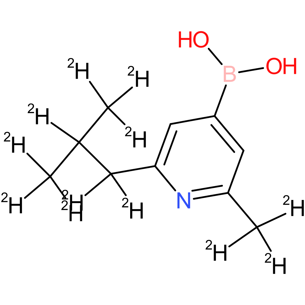 [2-methyl-6-(iso-butyl)-d12]-pyridine-4-boronic acid