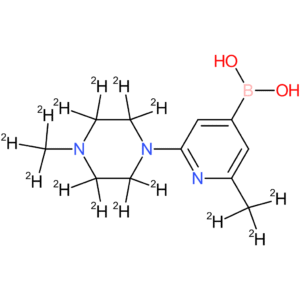 [2-(n-methylpiperazin-1-yl)-6-methyl-d14]-pyridine-4-boronic acid