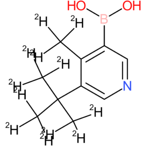 [4-methyl-5-(tert-butyl)-d12]-pyridine-3-boronic acid