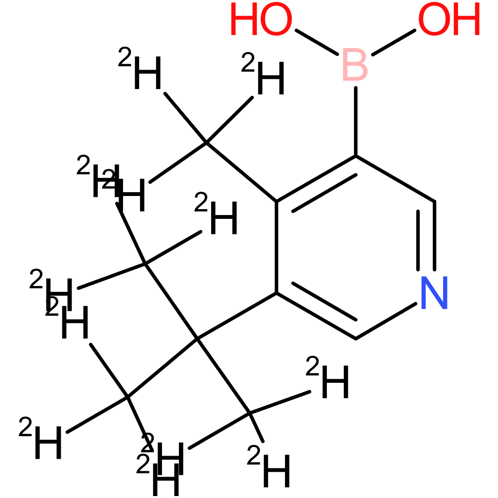 [4-methyl-5-(tert-butyl)-d12]-pyridine-3-boronic acid
