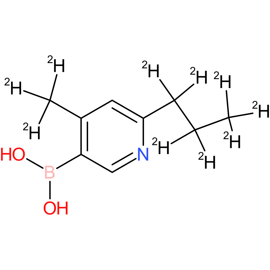 [4-methyl-6-(n-propyl)-d10]-pyridine-3-boronic acid