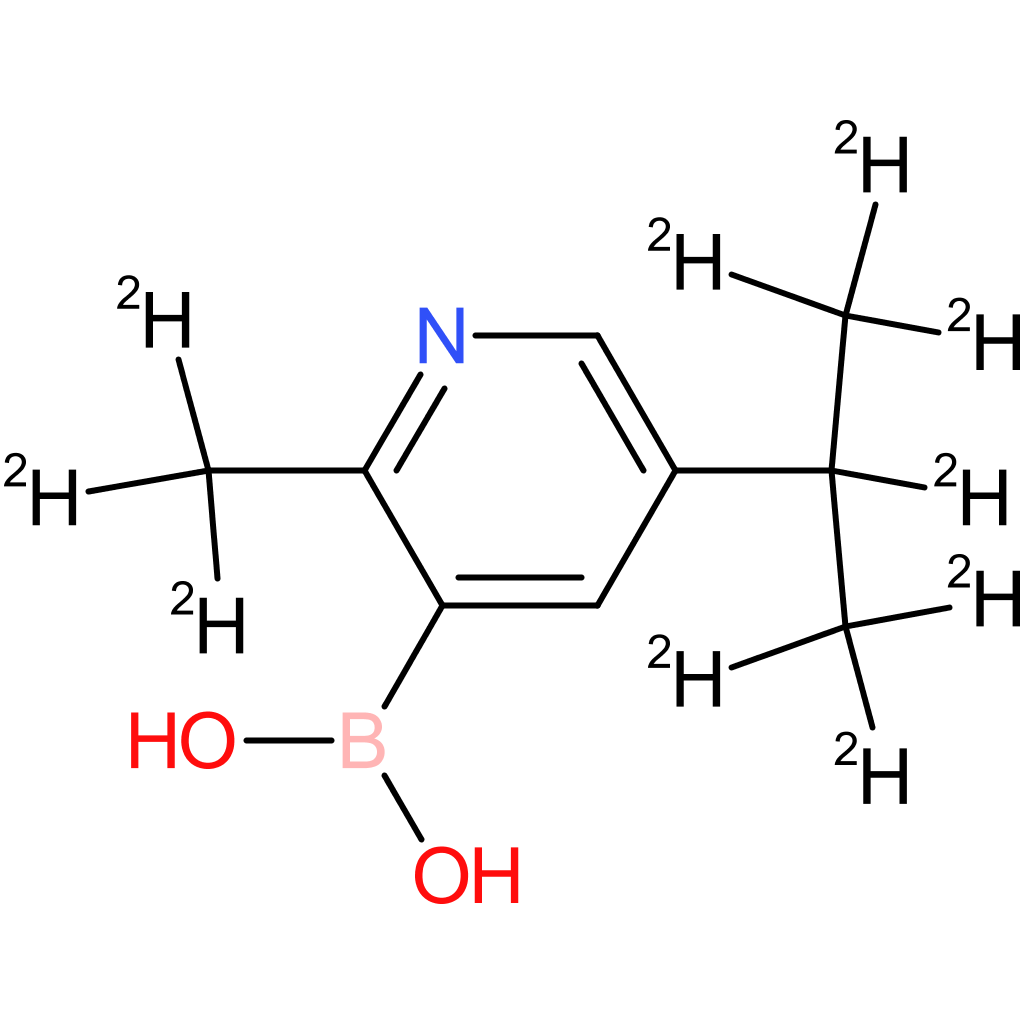 [2-methyl-5-(iso-propyl)-d10]-pyridine-3-boronic acid