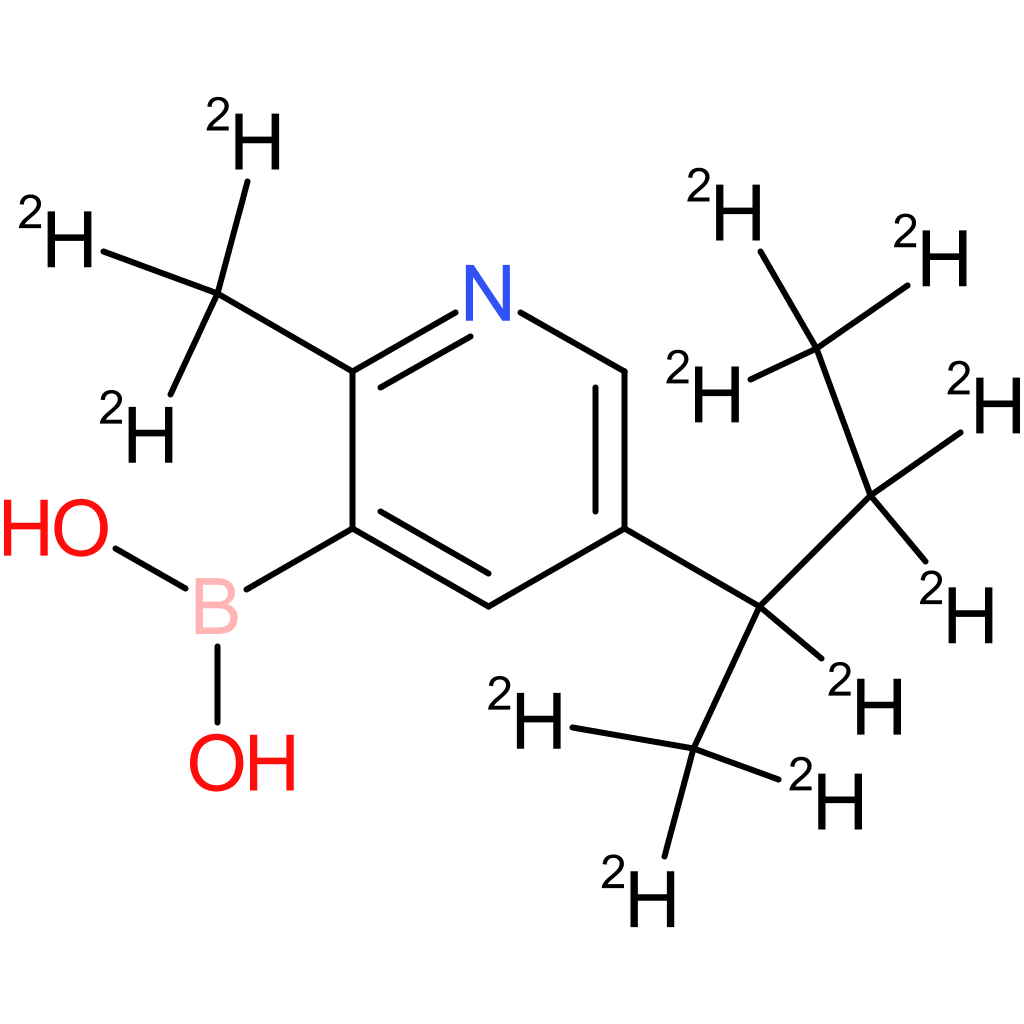 [2-methyl-5-(sec-butyl)-d12]-pyridine-3-boronic acid
