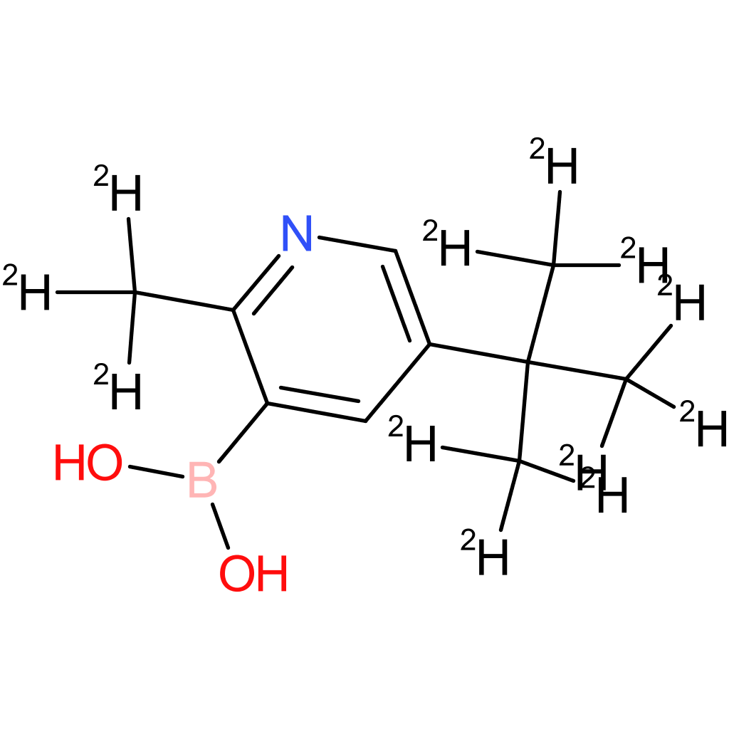 [2-methyl-5-(tert-butyl)-d10]-pyridine-3-boronic acid