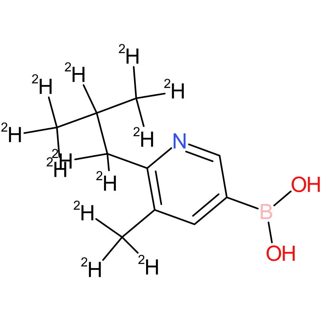 [5-methyl-6-(iso-butyl)-d12]-pyridine-3-boronic acid