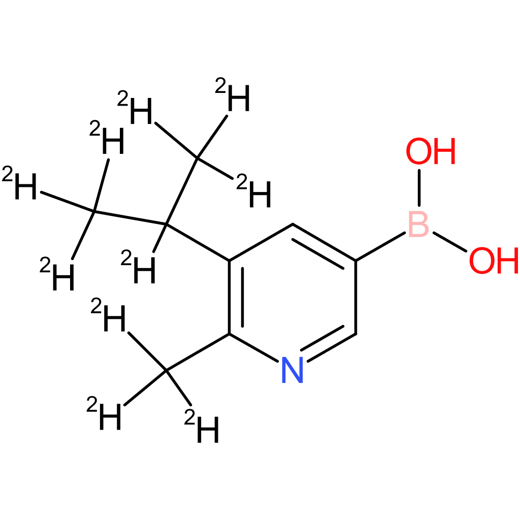 [6-methyl-5-(iso-propyl)-d10]-pyridine-3-boronic acid