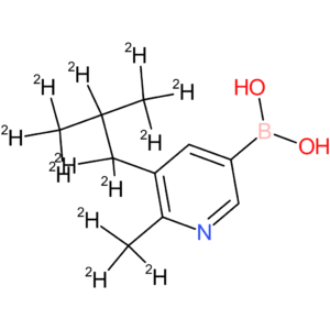 [6-methyl-5-(iso-butyl)-d12]-pyridine-3-boronic acid