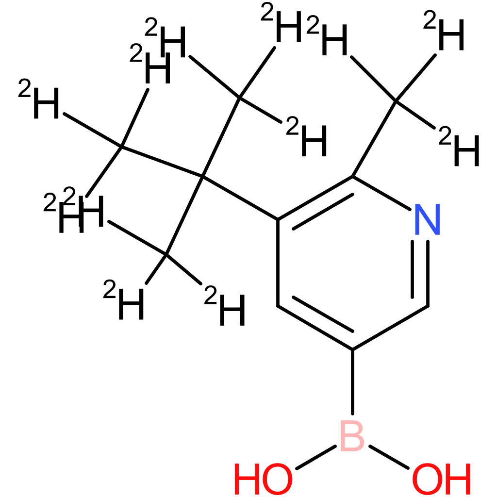 [6-methyl-5-(tert-butyl)-d12]-pyridine-3-boronic acid