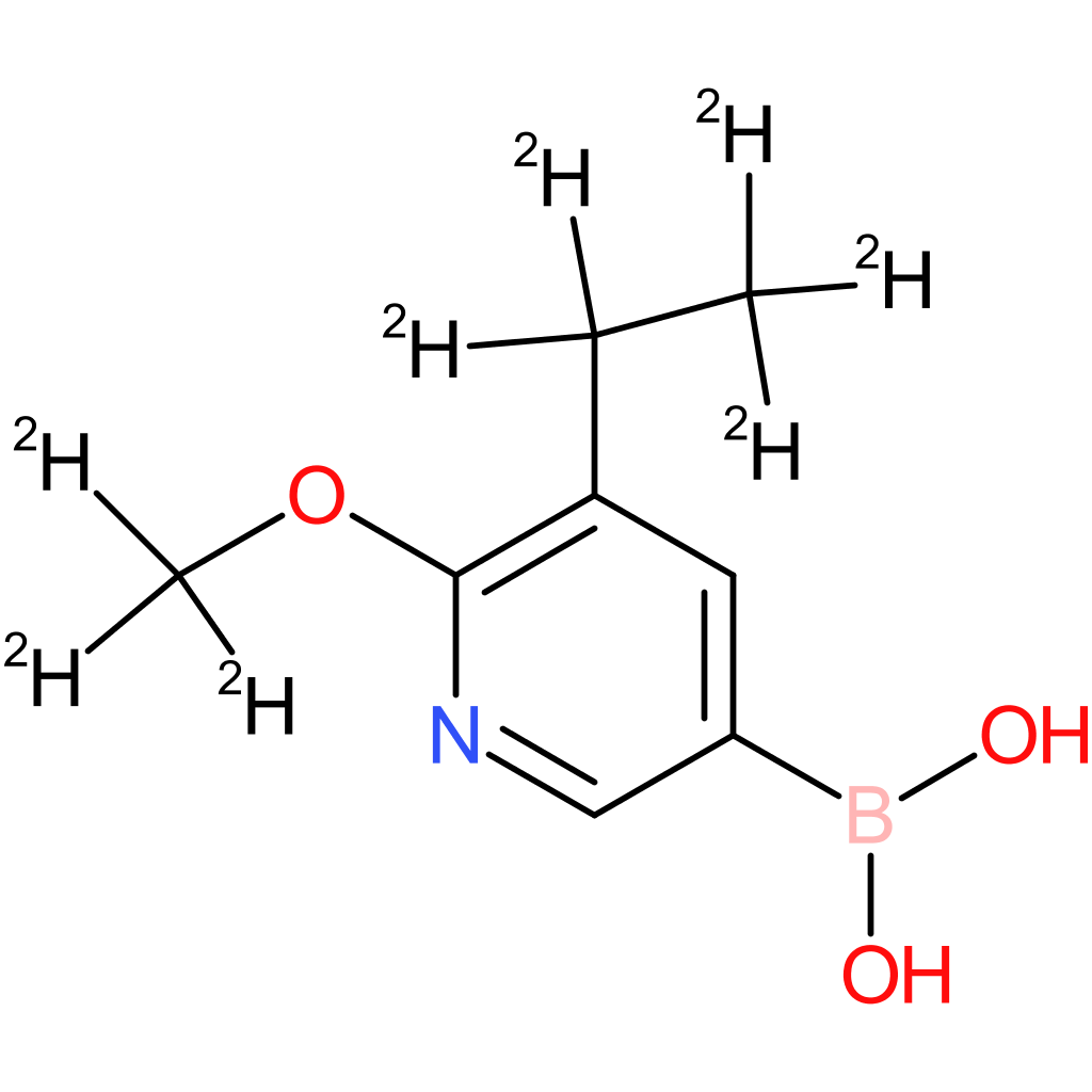 (5-ethyl-6-methoxy-d8)-pyridine-3-boronic acid
