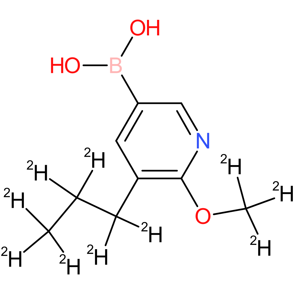 [5-(n-propyl)-6-methoxy-d10)-pyridine-3-boronic acid