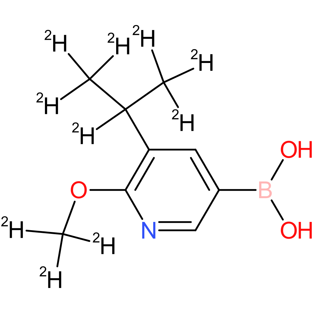 [5-(iso-propyl)-6-methoxy-d10)-pyridine-3-boronic acid