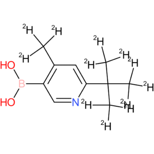 [4-methyl-6-(tert-butyl)-d12]-pyridine-3-boronic acid