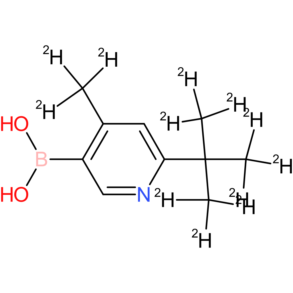 [4-methyl-6-(tert-butyl)-d12]-pyridine-3-boronic acid