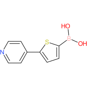 5-(pyridin-4-yl)thiophene-2-boronic acid