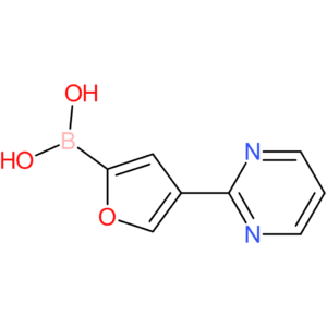 4-(pyrimidin-2-yl)furan-2-boronic acid