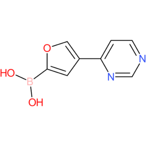 4-(pyrimidin-4-yl)furan-2-boronic acid