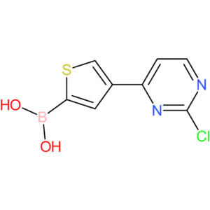4-(2-chloropyrimidin-4-yl)thiophene-2-boronic acid