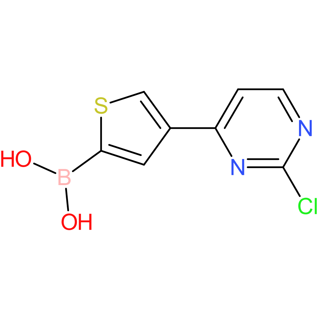 4-(2-chloropyrimidin-4-yl)thiophene-2-boronic acid