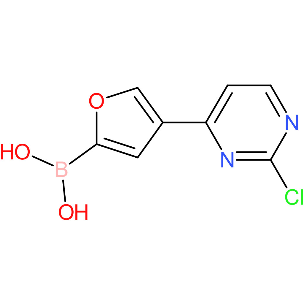 4-(2-chloropyrimidin-4-yl)furan-2-boronic acid