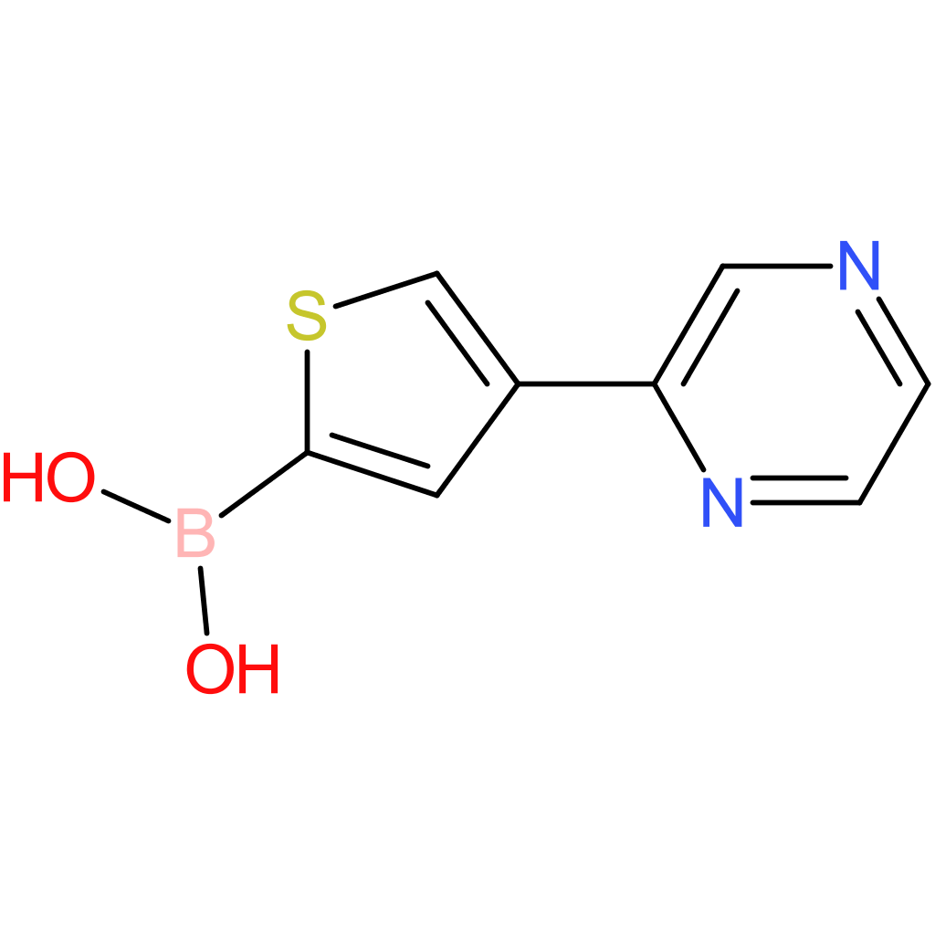 4-(pyrazin-2-yl)thiophene-2-boronic acid