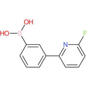 3-(6-fluoropyridin-2-yl)phenylboronic acid