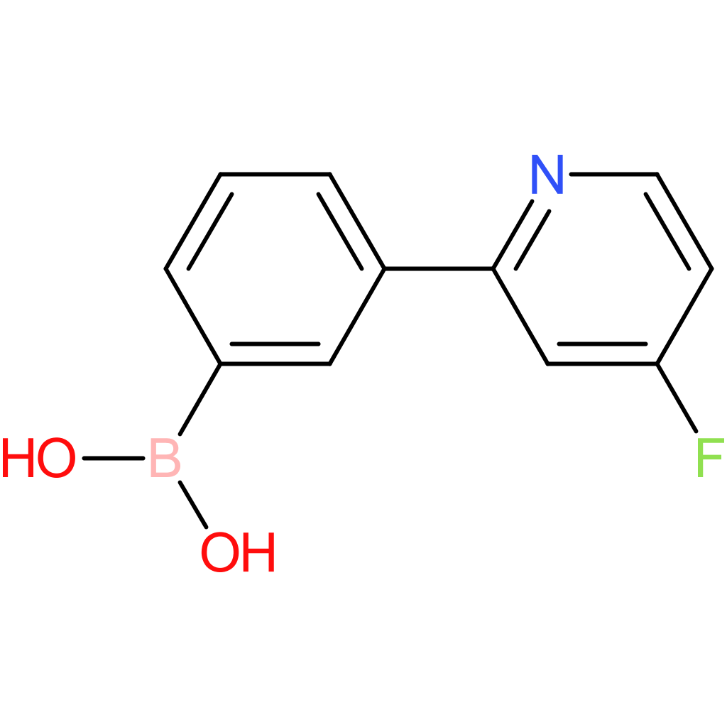 3-(4-fluoropyridin-2-yl)phenylboronic acid