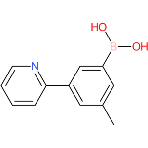 3-(pyridin-2-yl)-5-methylphenylboronic acid