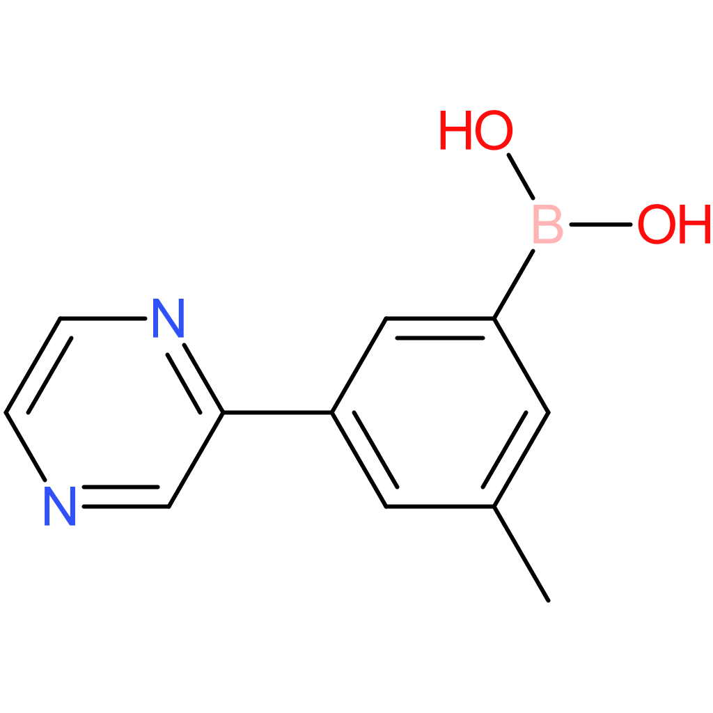 3-(pyrazin-2-yl)-5-methylphenylboronic acid