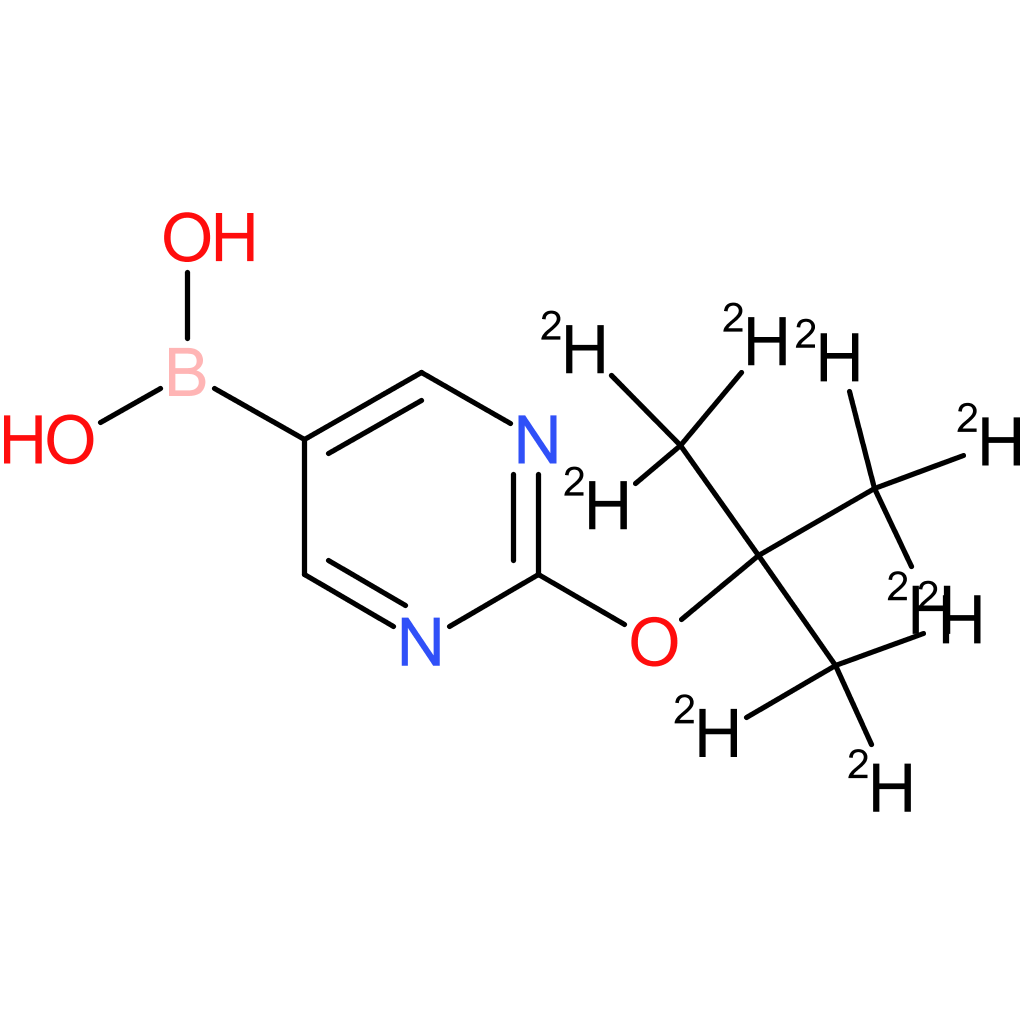 2-(tert-butoxy-d9)-pyrimidine-5-boronic acid