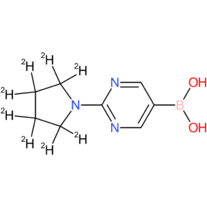 2-(pyrrolidino-d8)-pyrimidine-5-boronic acid