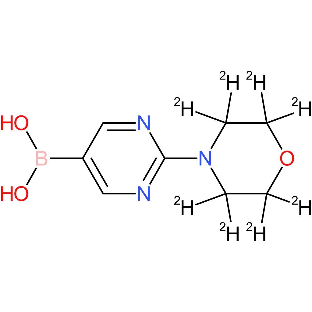 2-(morpholino-d8)-pyrimidine-5-boronic acid