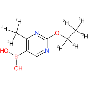 (2-ethoxy-4-methyl-d8)-pyrimidine-5-boronic acid